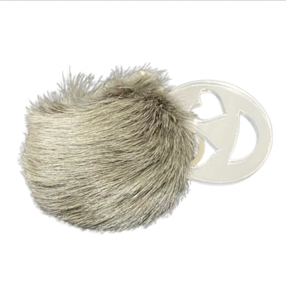 Cute Faux Fur Pompom Keychain Keyring Key Holder Bag Purse Accessory
